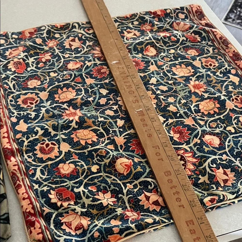 Floral Tapestry Cushion Cover - Picture 9 of 11